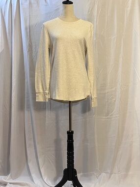 Dickies Long-Sleeve Crewneck Tee - Cream